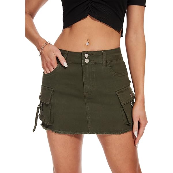 早い者勝ち⭐︎タグ付き新品⭐︎GEOMETRIC COMFY PILE SKIRT Amazon.com: Mini Cargo Skirts for Women Y2K High Waist